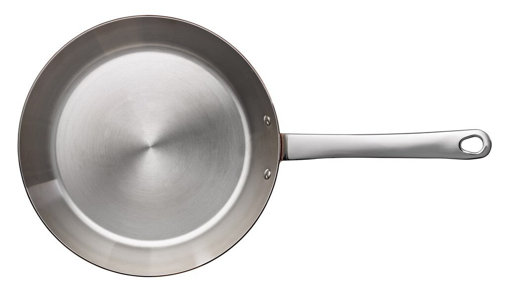 SCANPAN Maitre D' koekenpan 24 cm van boven met roestvrijstalen binnenzijde