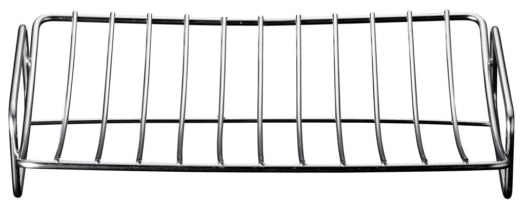SCANPAN 31 x 24.5 cm rack for Classic roasting pan viewed from the side