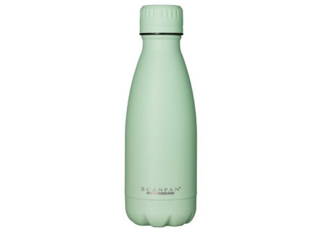 TO GO thermosfles 350 ml in de kleur Green tea op een witte achtergrond