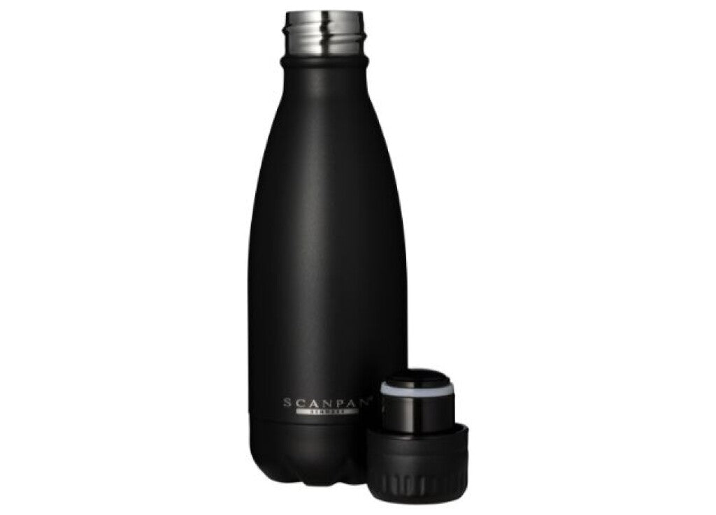TO GO thermosfles 350 ml in de kleur Black in gebruik