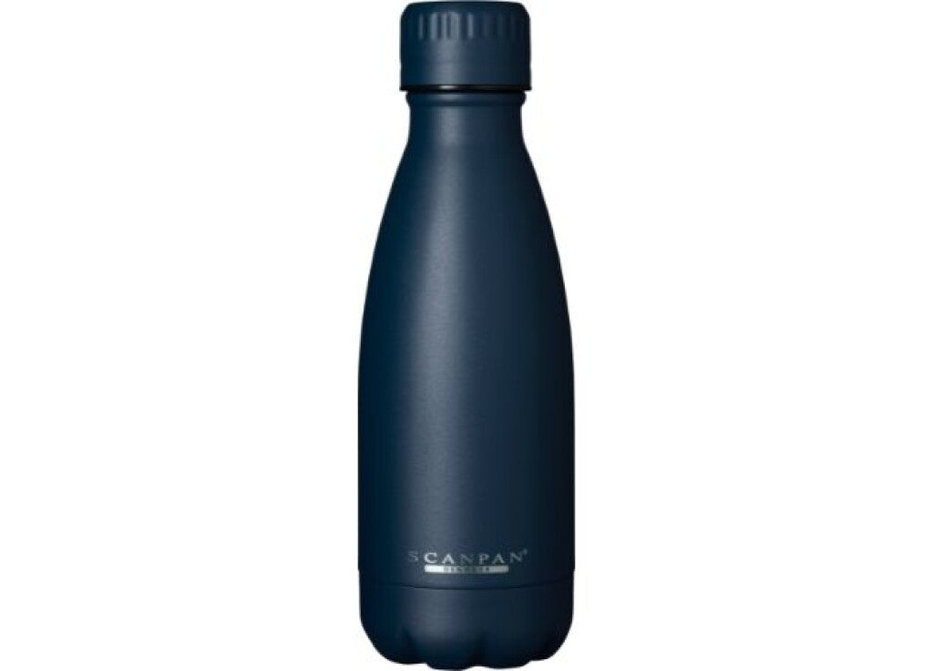 TO GO thermosfles 350 ml in de kleur Oxford blue op een witte achtergrond