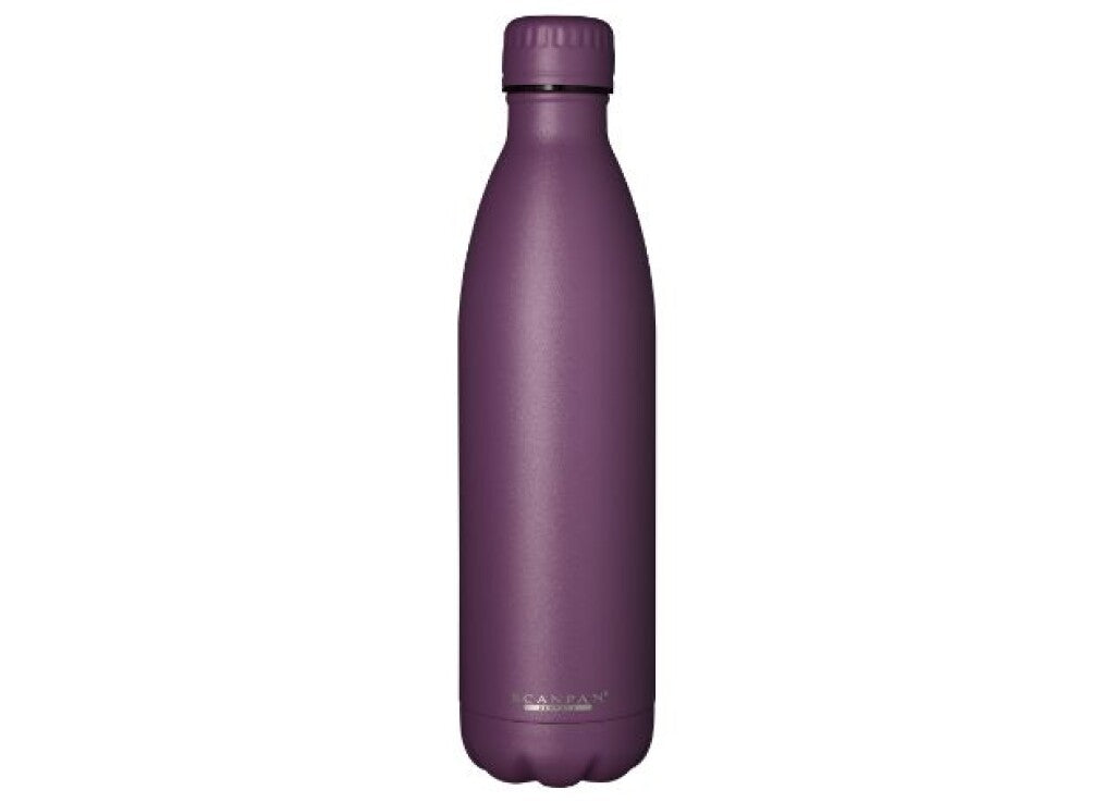 TO GO insulated bottle 750 ml in Purple gumdrop on a white background