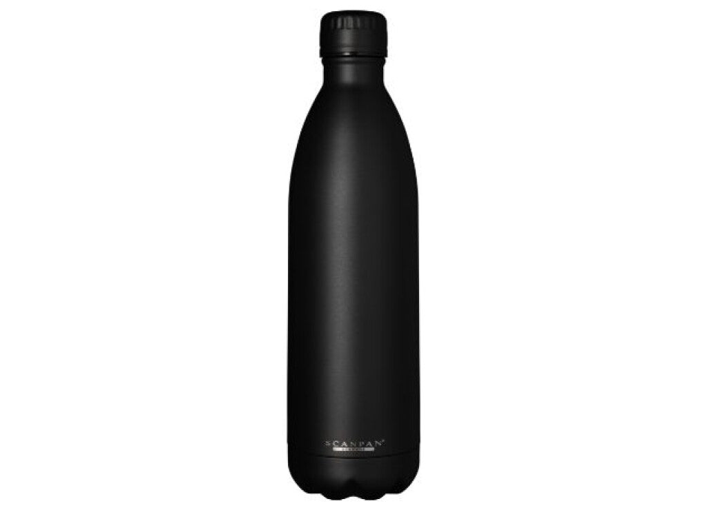TO GO termoflaske 1000 ml i farven Black vist på hvid baggrund