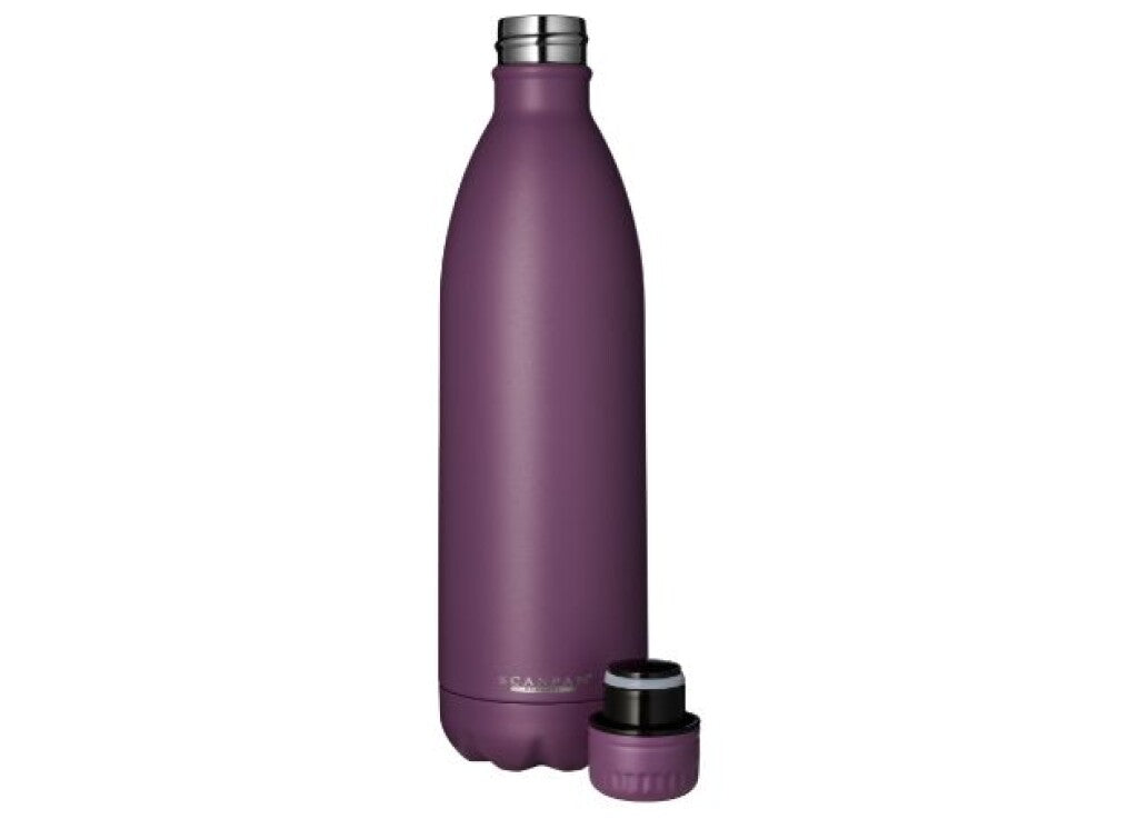 TO GO Thermoflasche 1000 ml in der Farbe Purple gumdrop im Gebrauch
