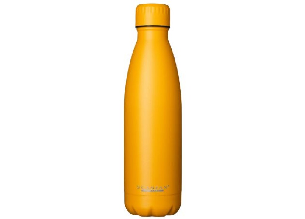 TO GO termoflaske 500 ml i farven Golden Yellow vist på hvid baggrund