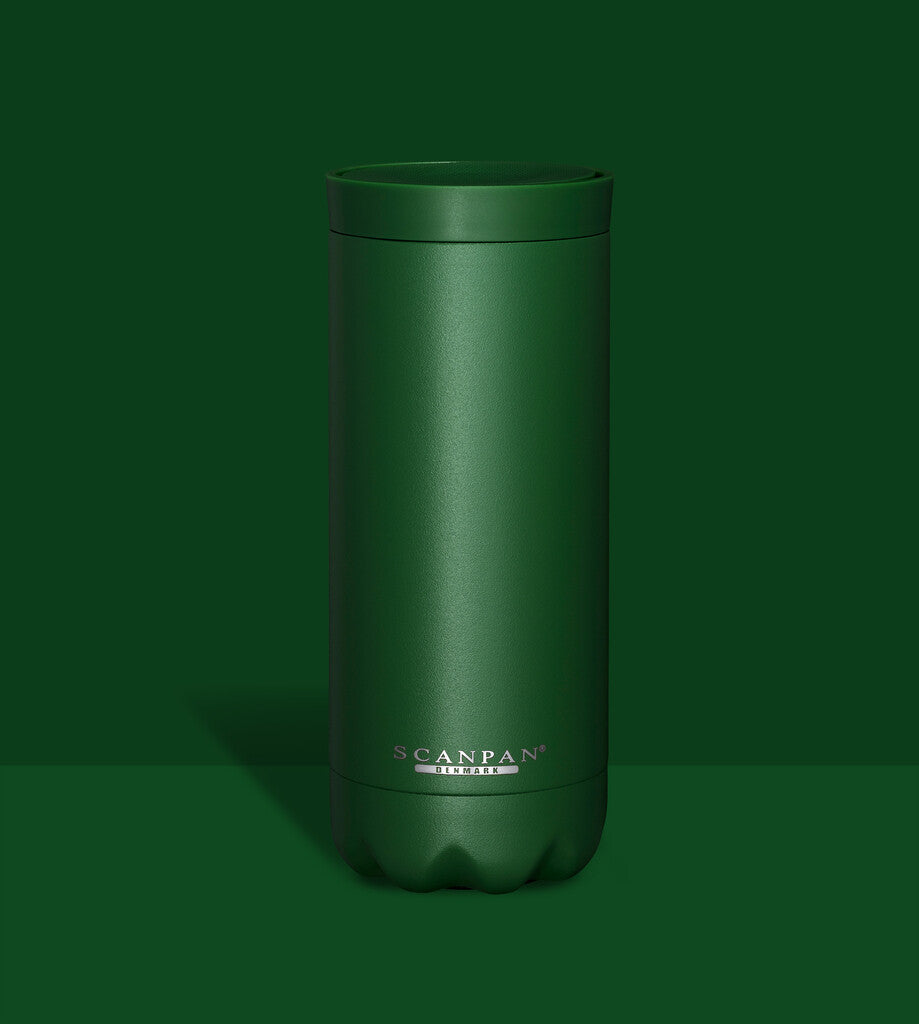 TO GO termokrus 287 ml i fargen Forest green mot matchende bakgrunn