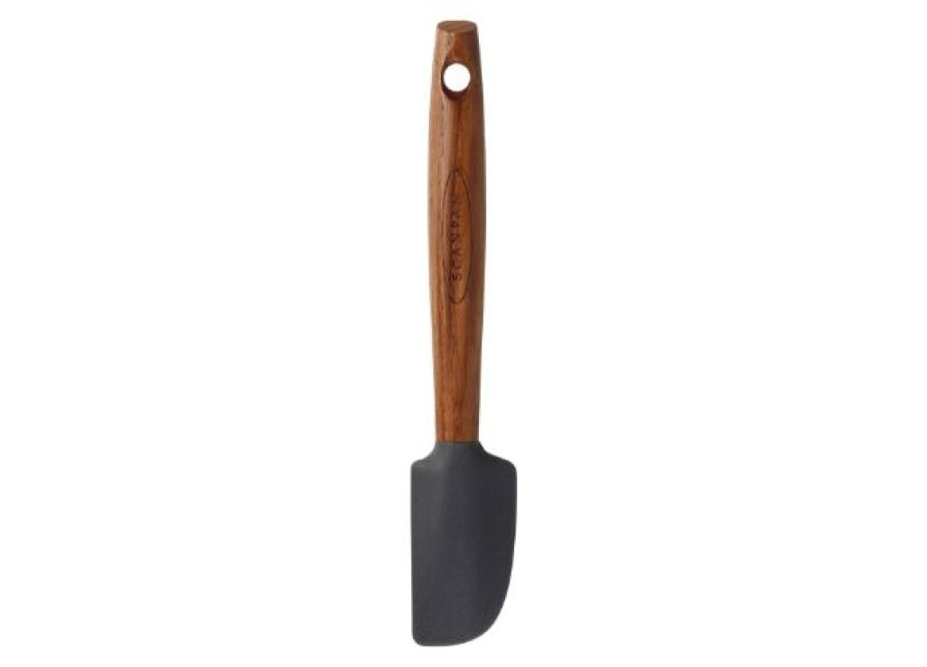 SCANPAN krukkeskraber 21 cm i karboniseret ask vist fra forsiden