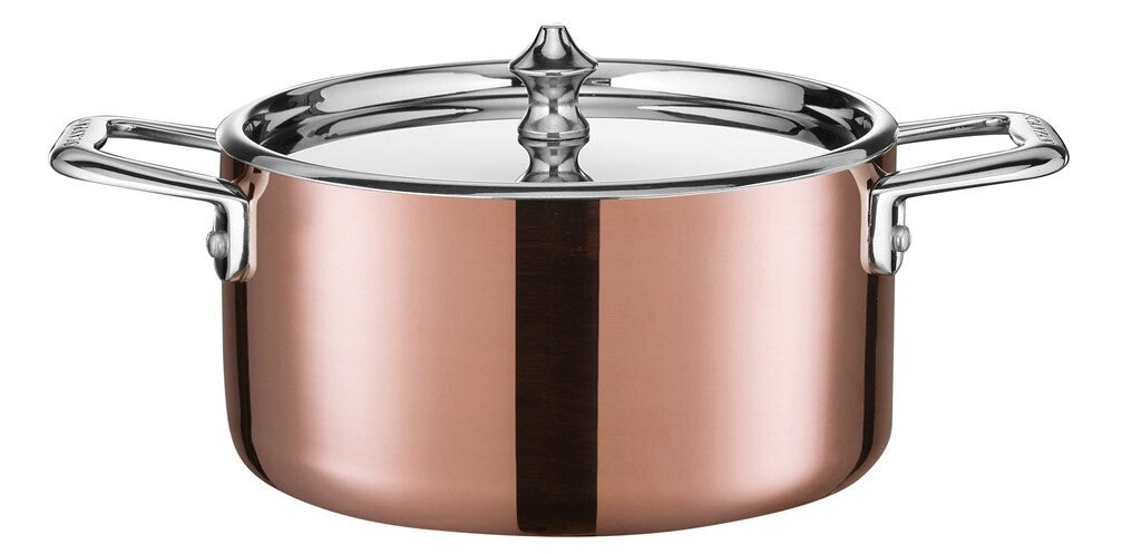 SCANPAN Maitre D' mini gryde 1,5 liter i kobber med låg