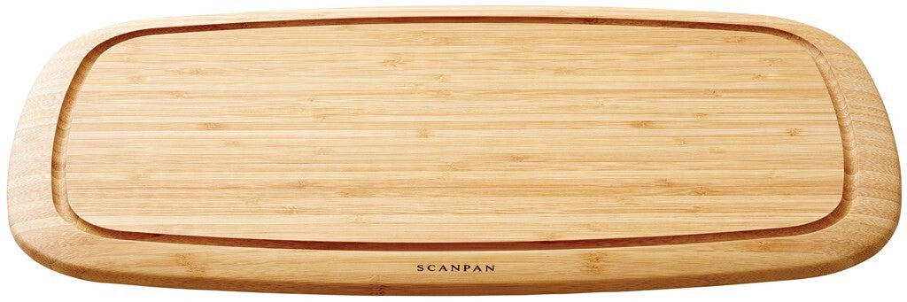 SCANPAN skærebræt i bambus 50 x 30 cm set forfra