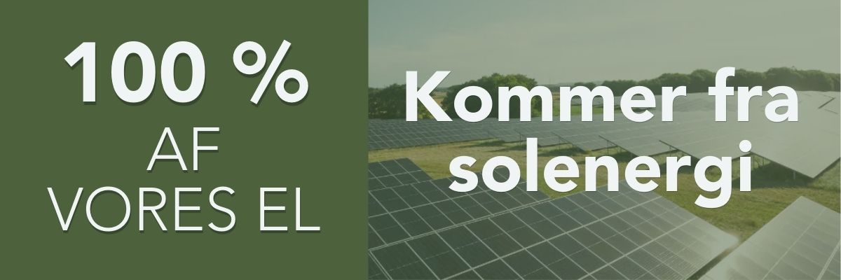 Infografik om solenergi i SCANPANs energiforbrug
