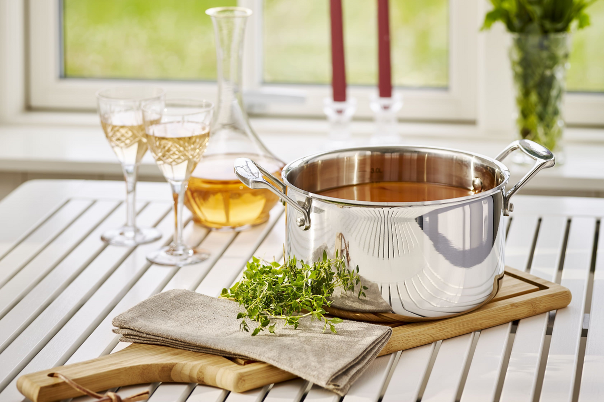 Suppe i en SCANPAN Fusion 5-gryde