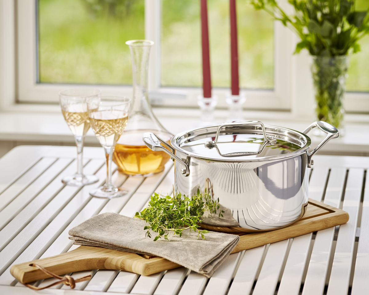 SCANPAN Fusion 5-gryde med suppe og låg