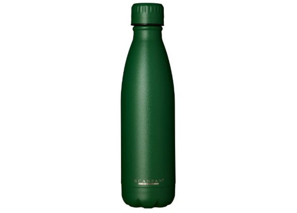 TO GO termoflaske 500 ml i farven Forest green vist på hvid baggrund