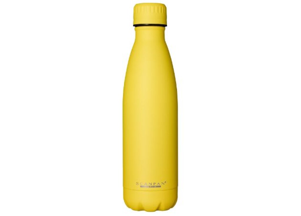 TO GO termoflaske 500 ml i farven Primrose yellow vist på hvid baggrund