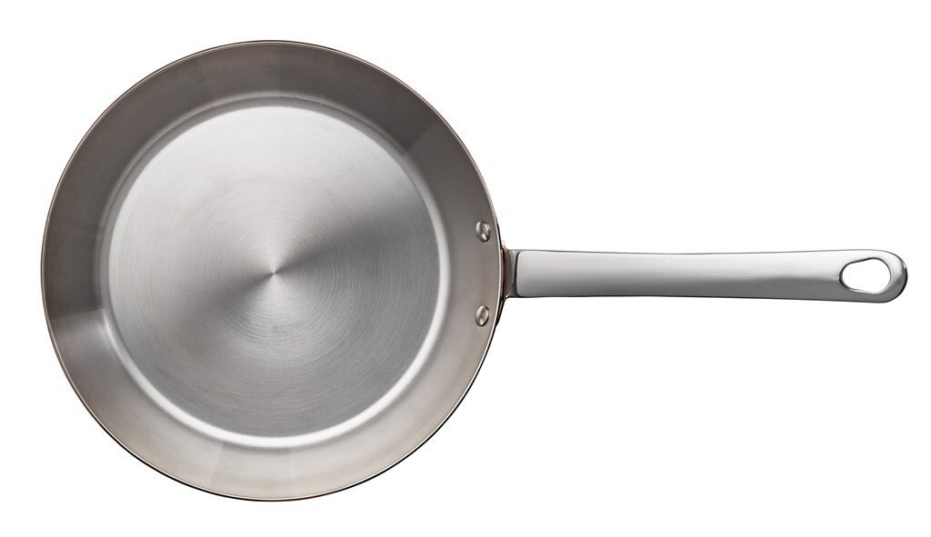 SCANPAN Maitre D' stegepande 26 cm set ovenfra med inderside i rustfrit stål