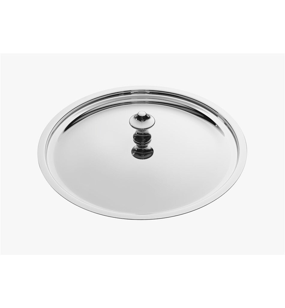 SCANPAN Maitre D' Edelstahldeckel 20 cm in Schrägansicht
