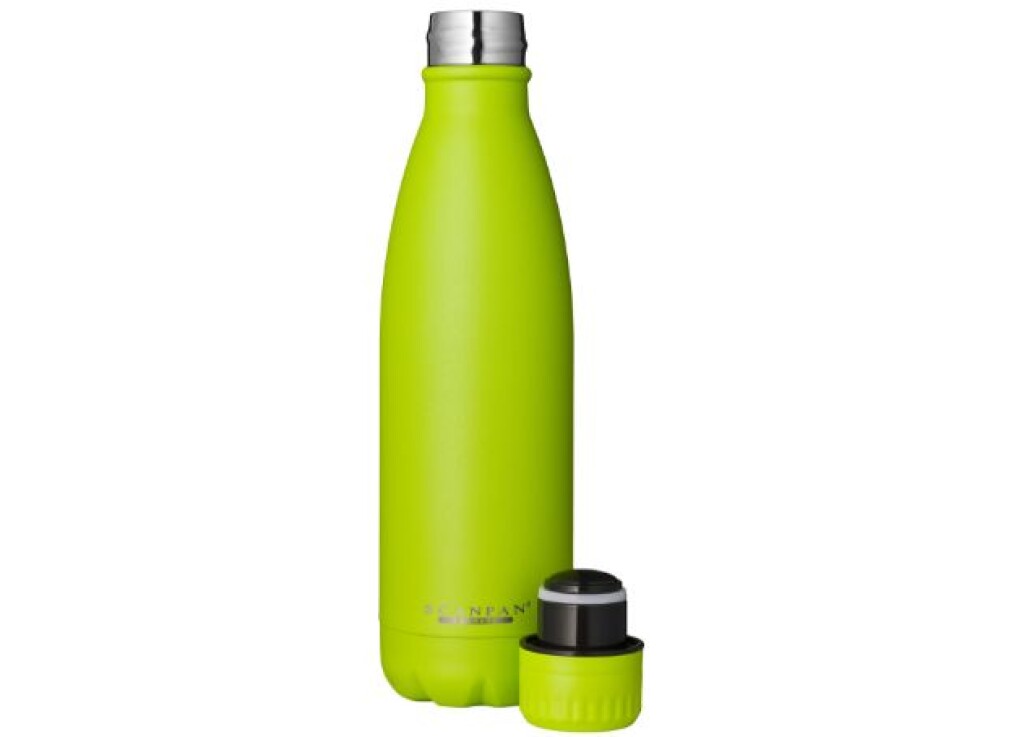 TO GO termoflaske 500 ml i farven Lime Green vist i brug