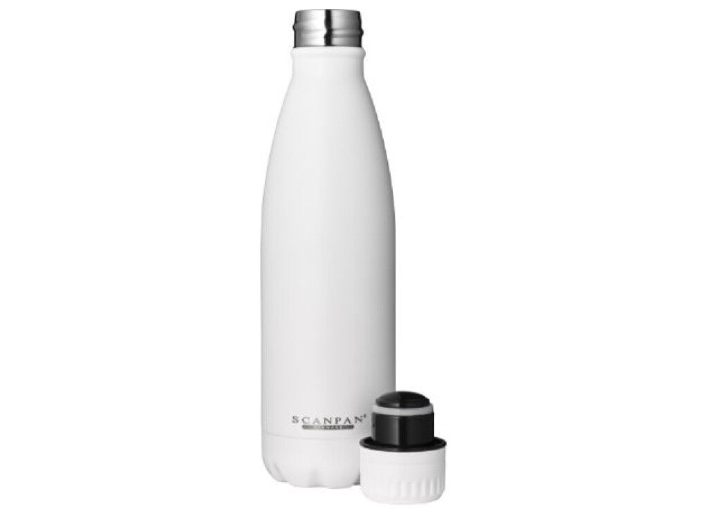 TO GO termoflaske 500 ml i farven White vist i brug