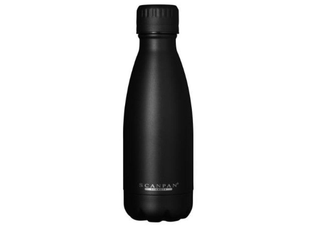 TO GO thermosfles 350 ml in de kleur Black op een witte achtergrond