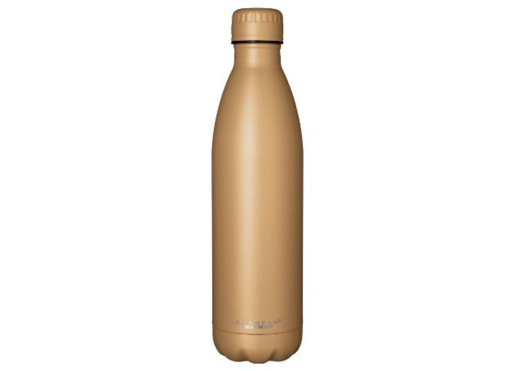 TO GO insulated bottle 750 ml in Tannin on a white background
