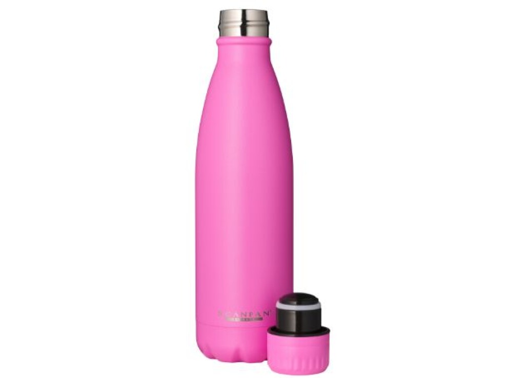TO GO termoflaske 500 ml i farven Pink Cosmos vist i brug