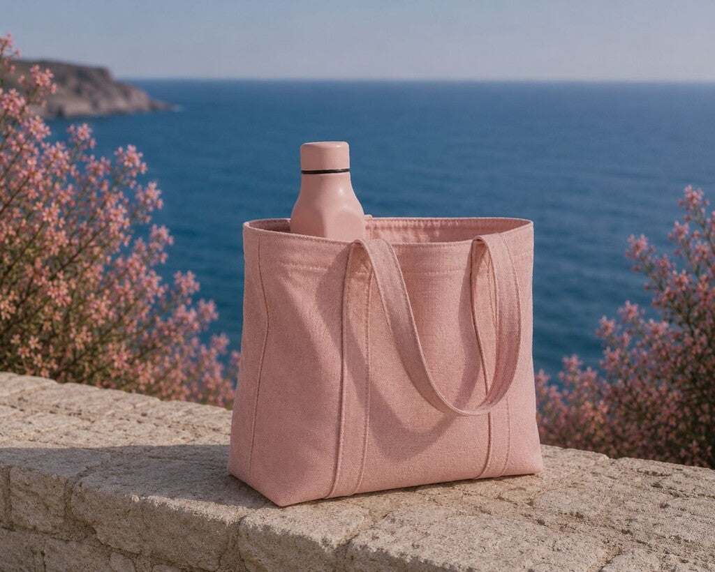 Detail van de TO GO Explore thermosfles 500 ml in de kleur Rose