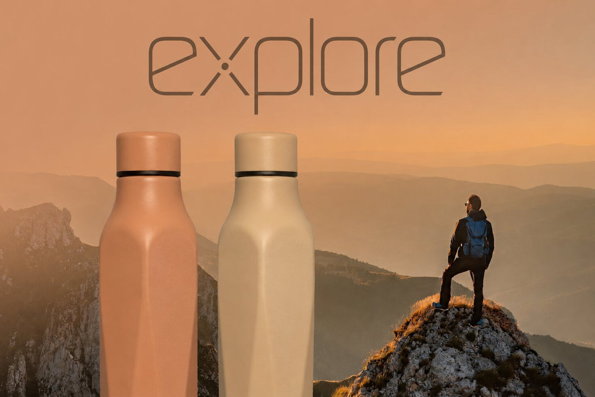 SCANPAN Explore-flasker med praktiske låg