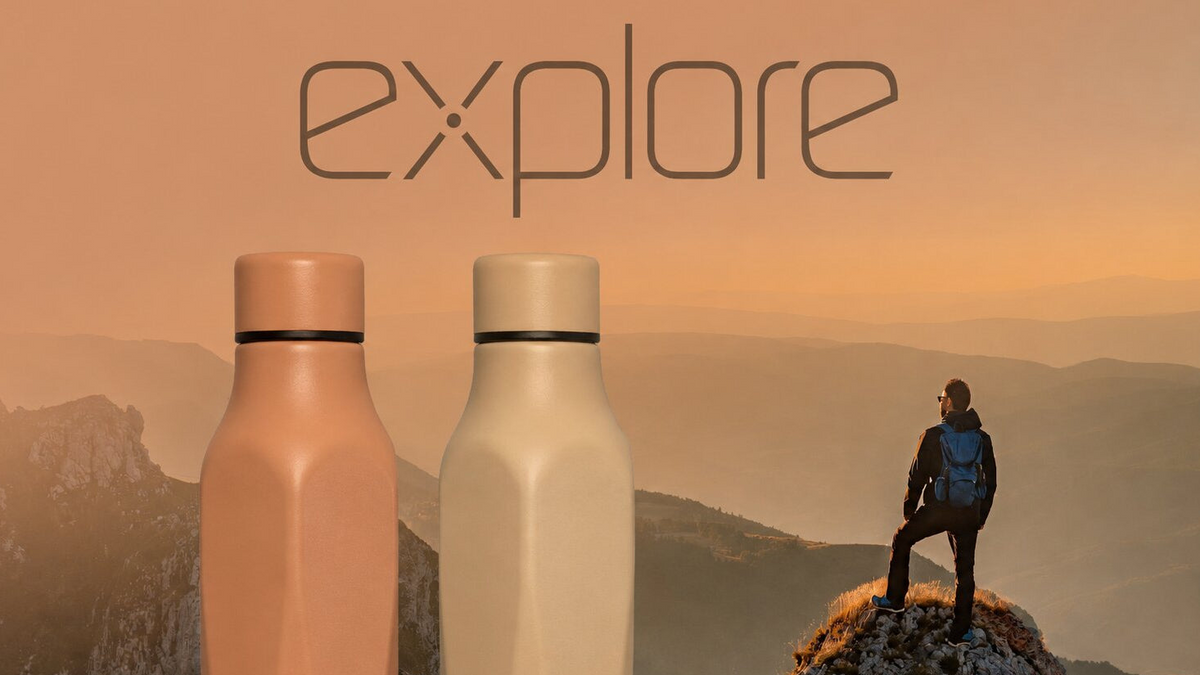 SCANPAN Explore-termoflasker i naturfarver