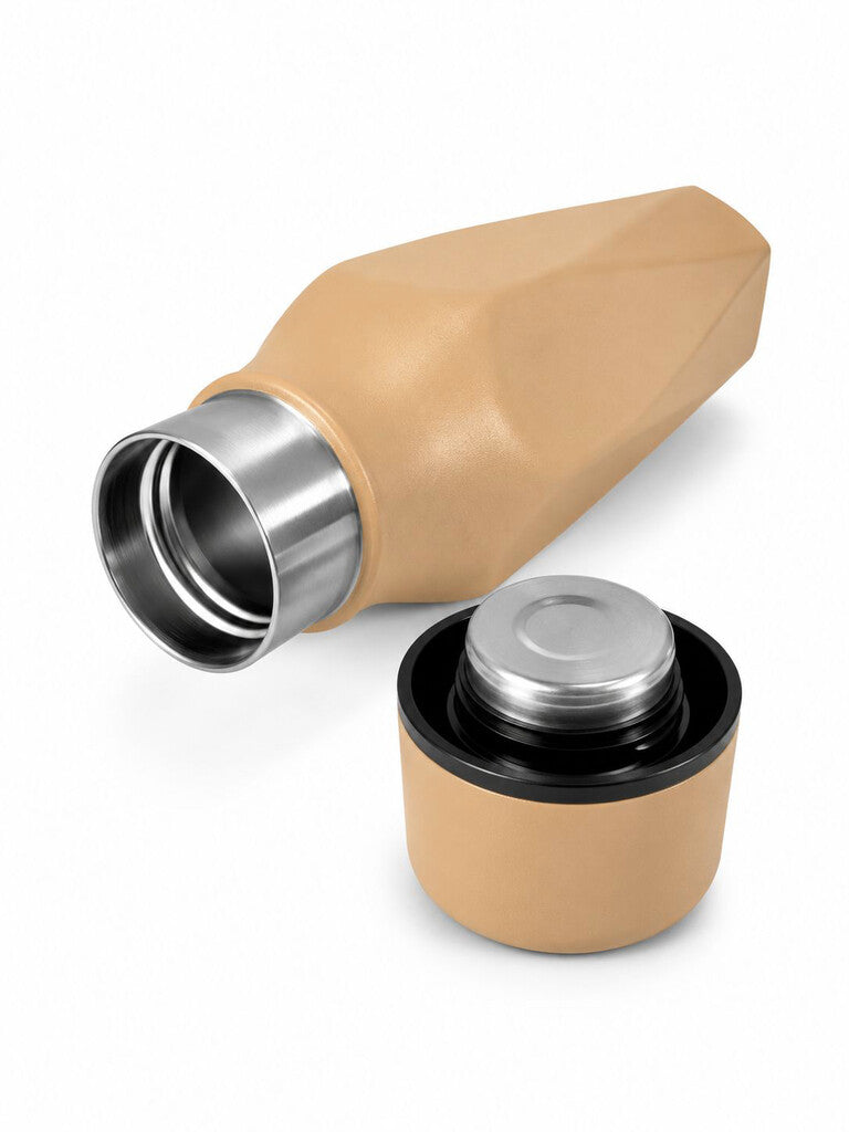 Detail van de TO GO Explore thermosfles 500 ml in de kleur Sand