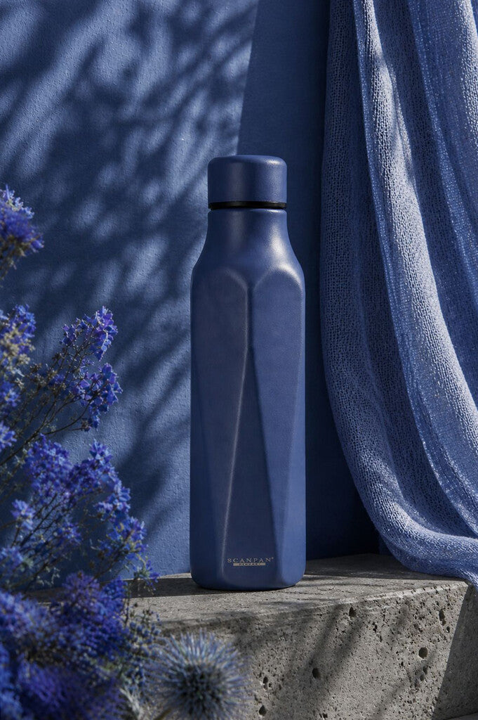 TO GO Explore thermosfles 500 ml in de kleur Ocean op een witte achtergrond