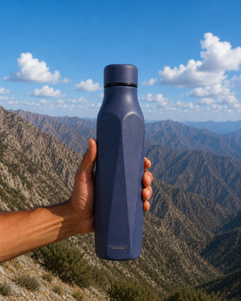 Detail van de TO GO Explore thermosfles 500 ml in de kleur Ocean
