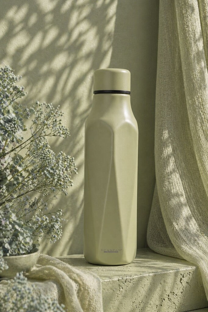 TO GO Explore thermosfles 500 ml in de kleur Matcha op een witte achtergrond