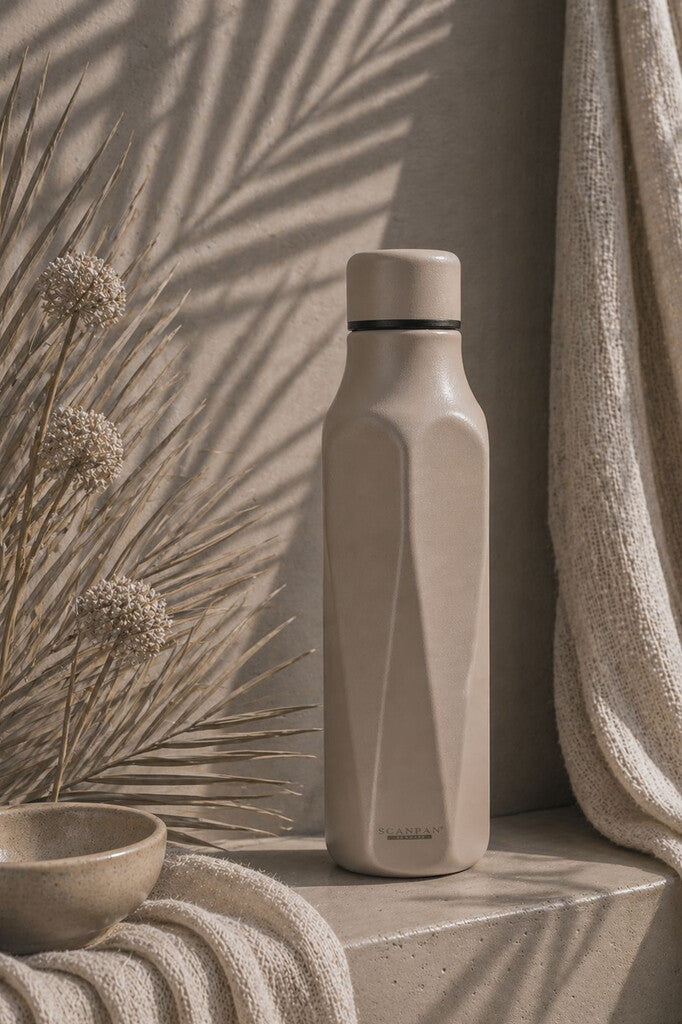 TO GO Explore thermosfles 500 ml in de kleur Lava op een witte achtergrond