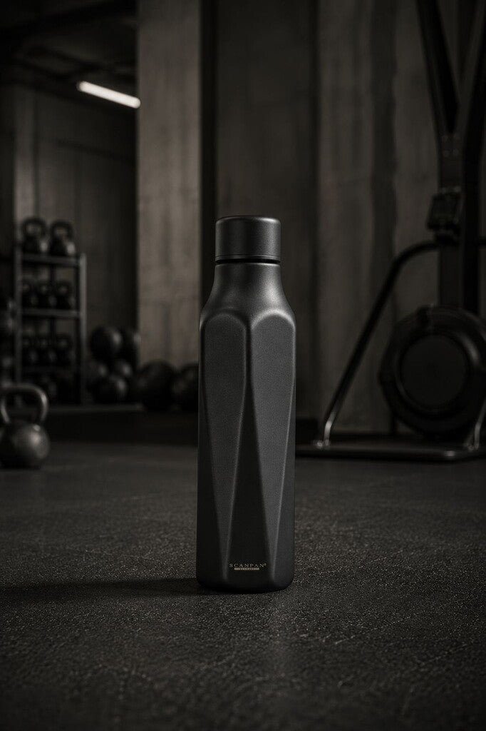 Detail van de TO GO Explore thermosfles 500 ml in de kleur Obsidian