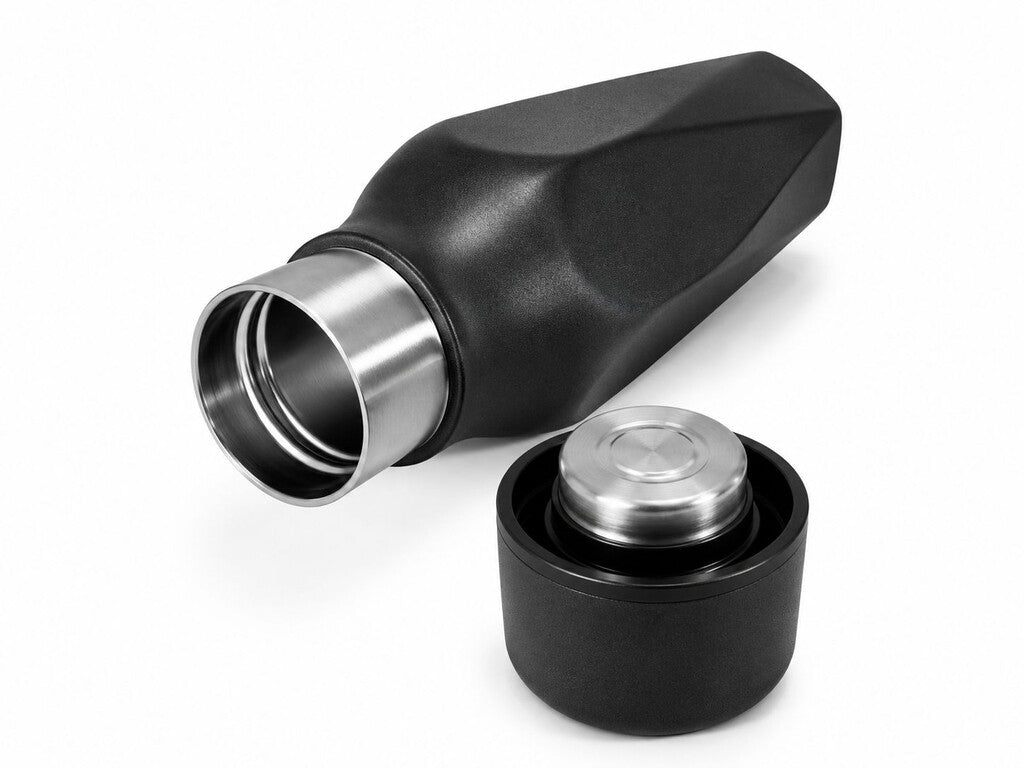 Detail van de TO GO Explore thermosfles 500 ml in de kleur Obsidian