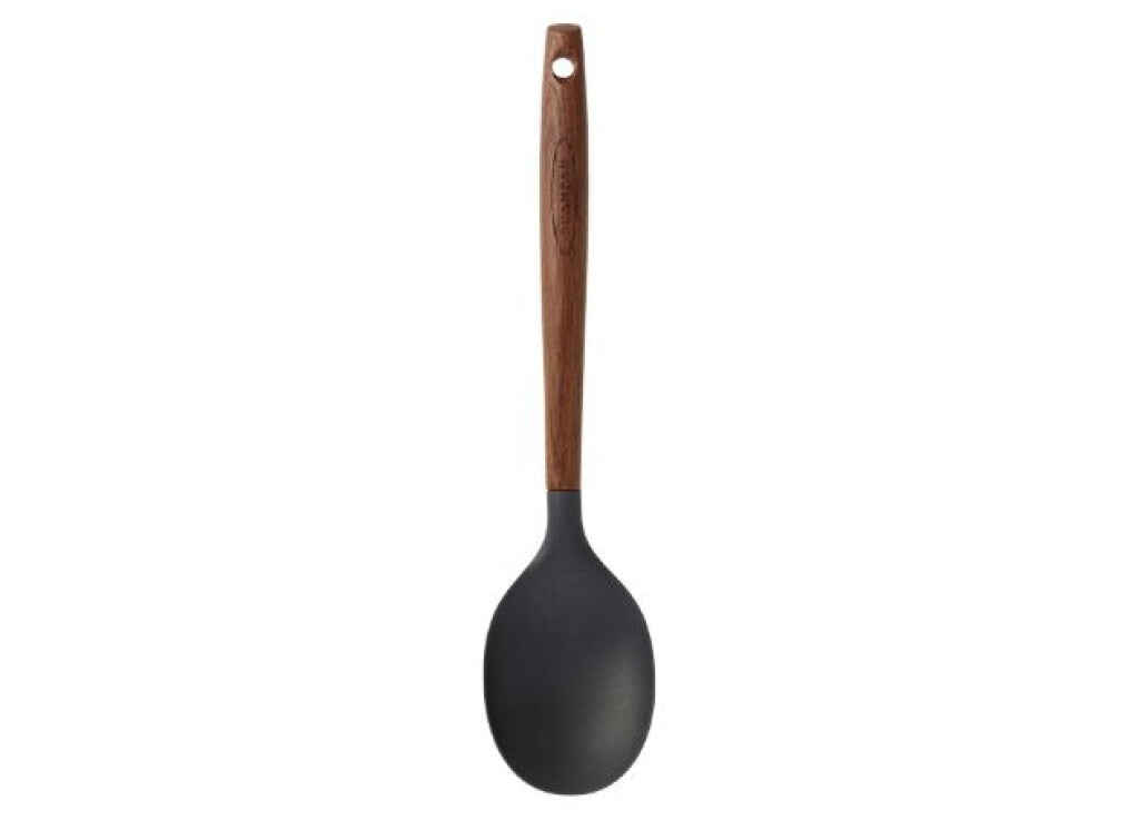 SCANPAN grydeske 31 cm i karboniseret ask vist fra forsiden