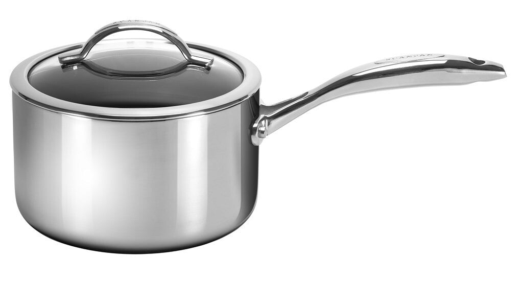 HaptIQ Stielkasserolle 18 cm – von der Seite
