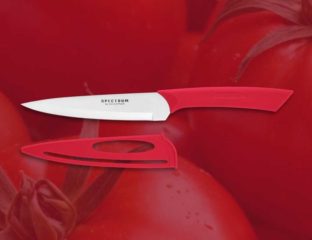 Spectrum universalkniv i farven Red vist på hvid baggrund