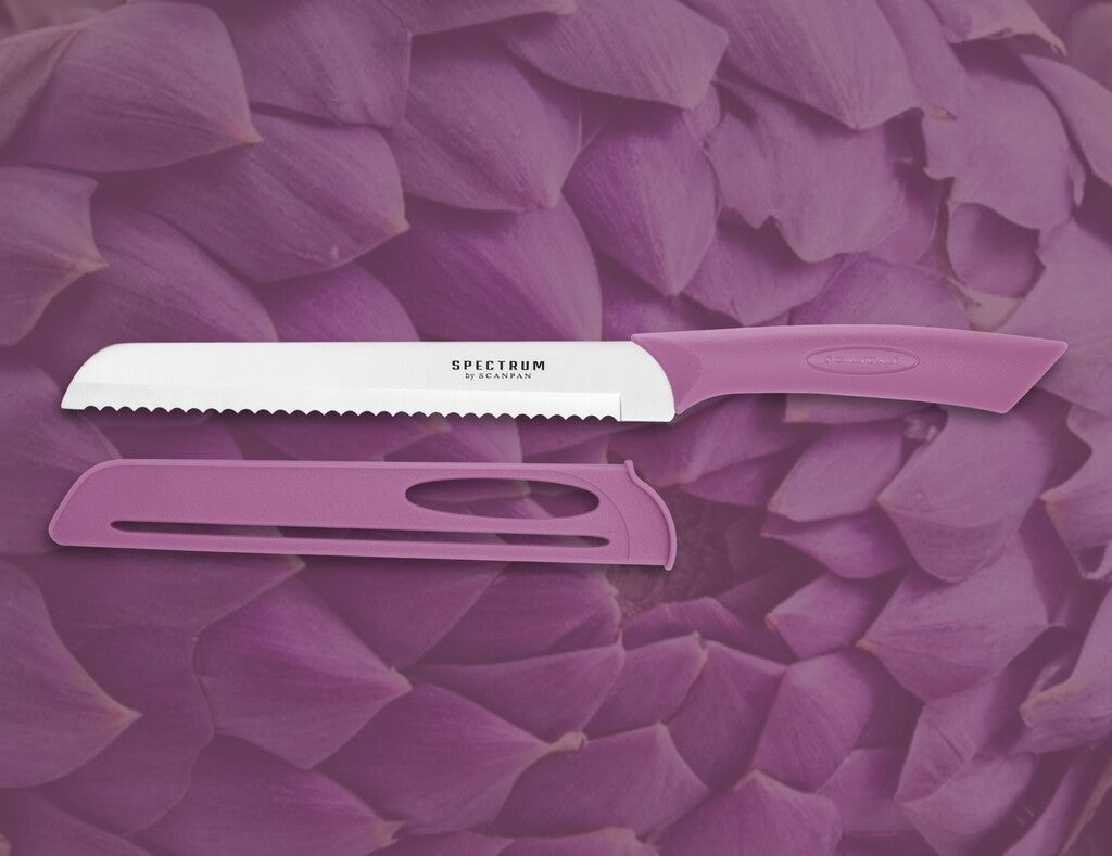 Spectrum broodmes in de kleur Dusty Lavender op een witte achtergrond