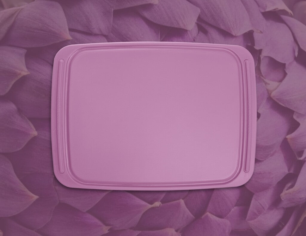 Spectrum chopping board 36 × 26 cm in Dusty Lavender on a white background