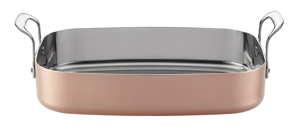 SCANPAN Maitre D' bradepande i kobber set fra siden