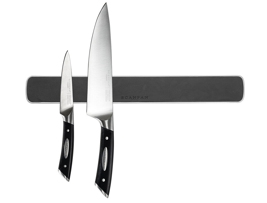 SCANPAN Classic magnetisk knivliste med køkkenknive