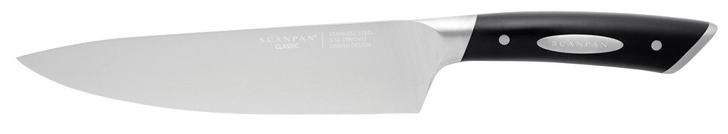 SCANPAN Classic kokkekniv 20 cm vist fra siden