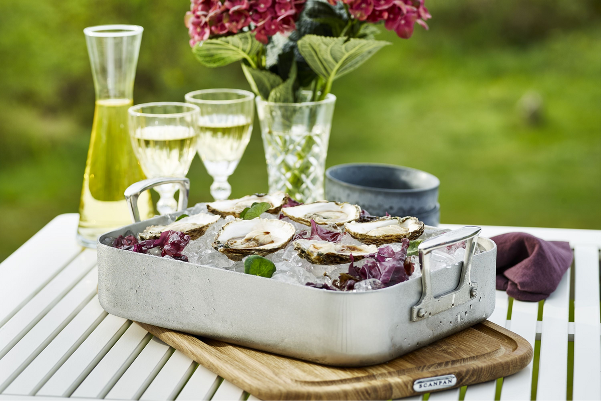SCANPAN Fusion 5-pander i rustfrit stål