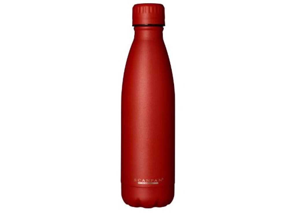 TO GO termoflaske 500 ml i farven Reynolde red vist på hvid baggrund